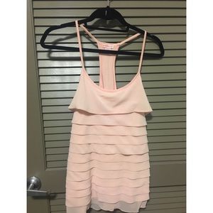 Ruffle tank top